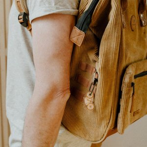 Houten sleutelhanger - Sportfiets
