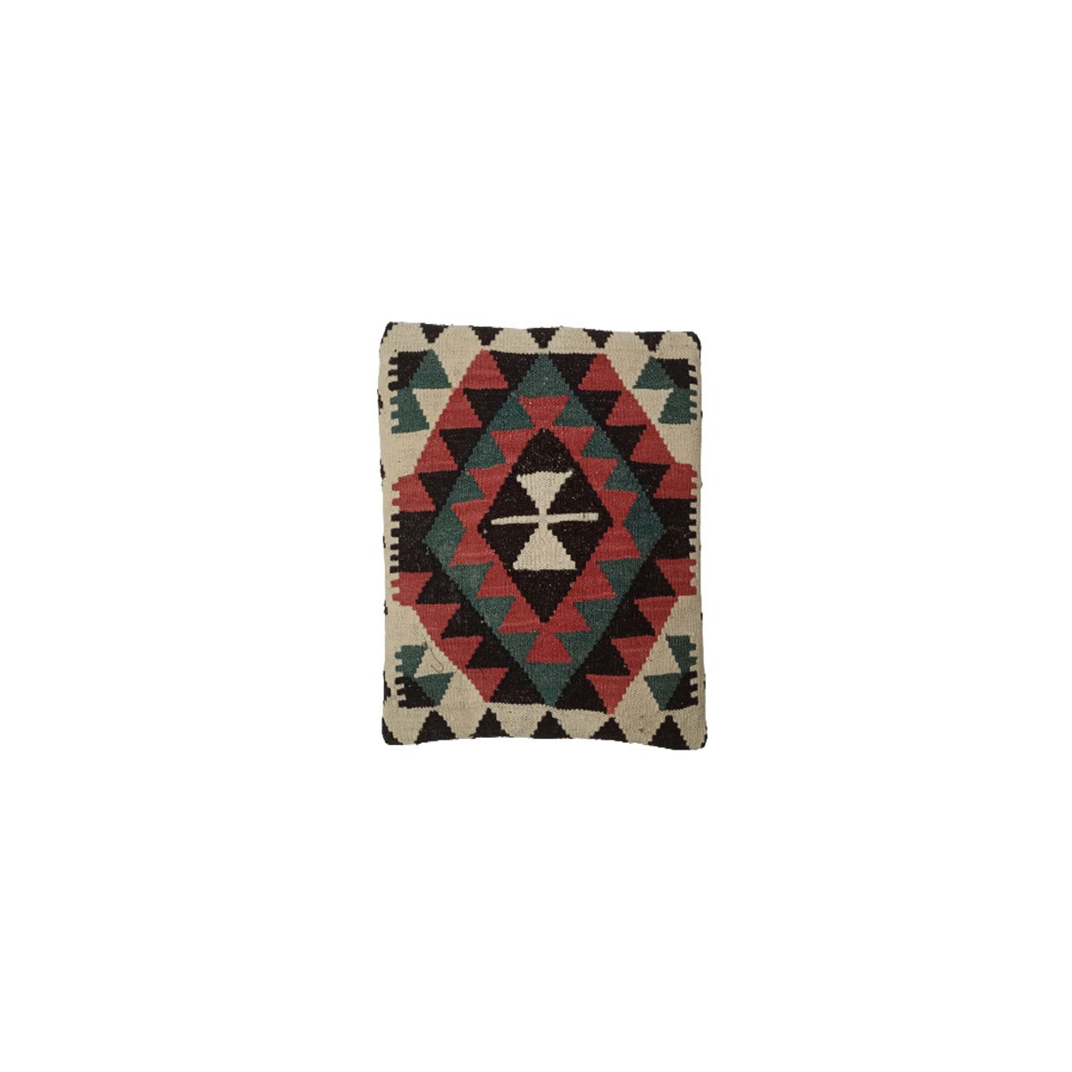 Housse de coussin Moccaccino tissé à la main Kilim