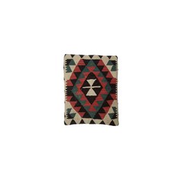 Housse de coussin Moccaccino tissé à la main Kilim