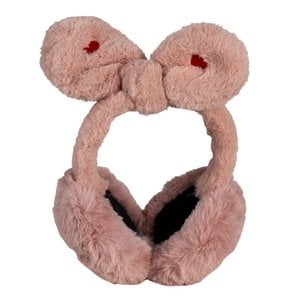 Earwarmers children pink polyester earwarmers girl