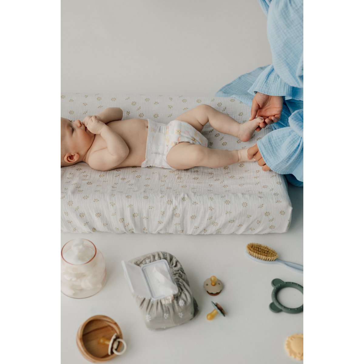 Tisu Baby Wipes Cover, Daisy Collection