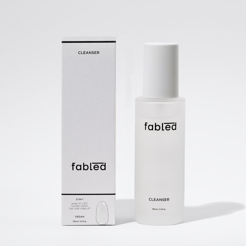FABLE® 2-en-1 Cleanser vegano de uñas