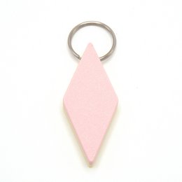Keychain Check Bacon Pink/yellow