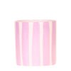 Kolibri Home | Painted stripe - Pink - Ø9cm
