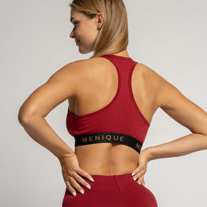 Merino sports-bh til kvinder