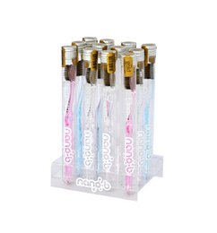 Brosse à dents Nano-b Gold & Charcoal Green