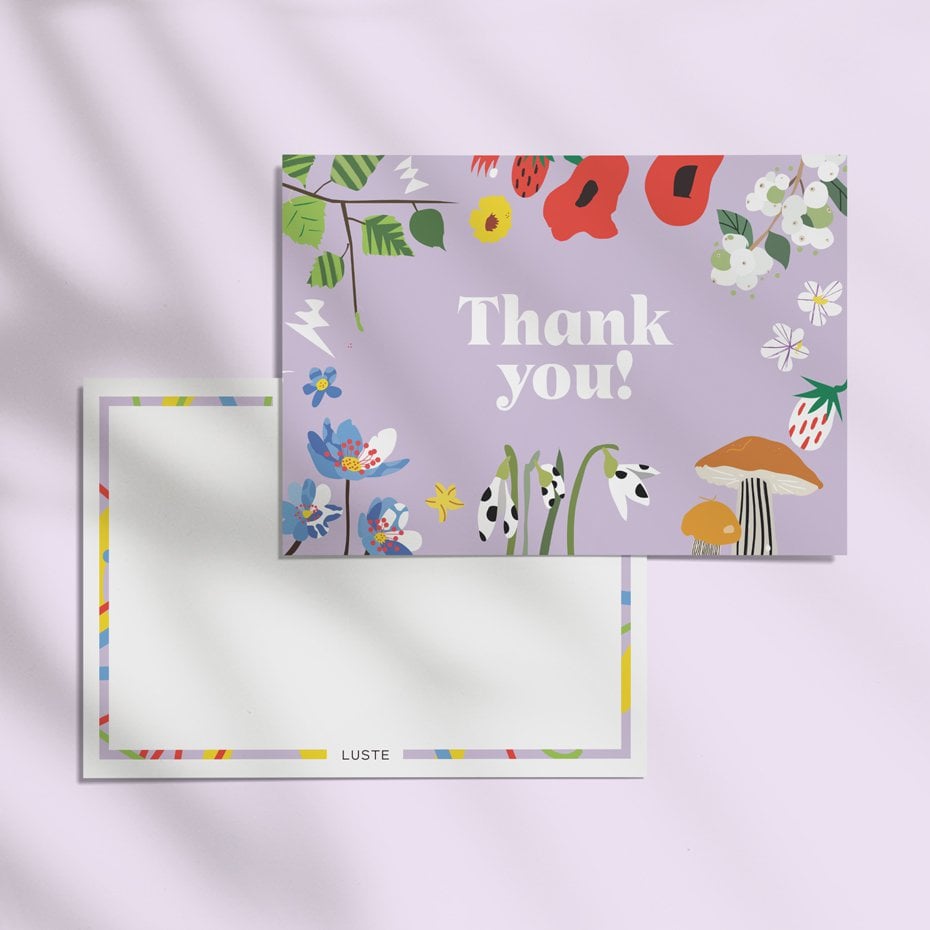 Thank you card 