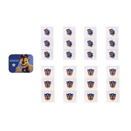 Paw Patrol - Chase - Metal box of 24 plasters