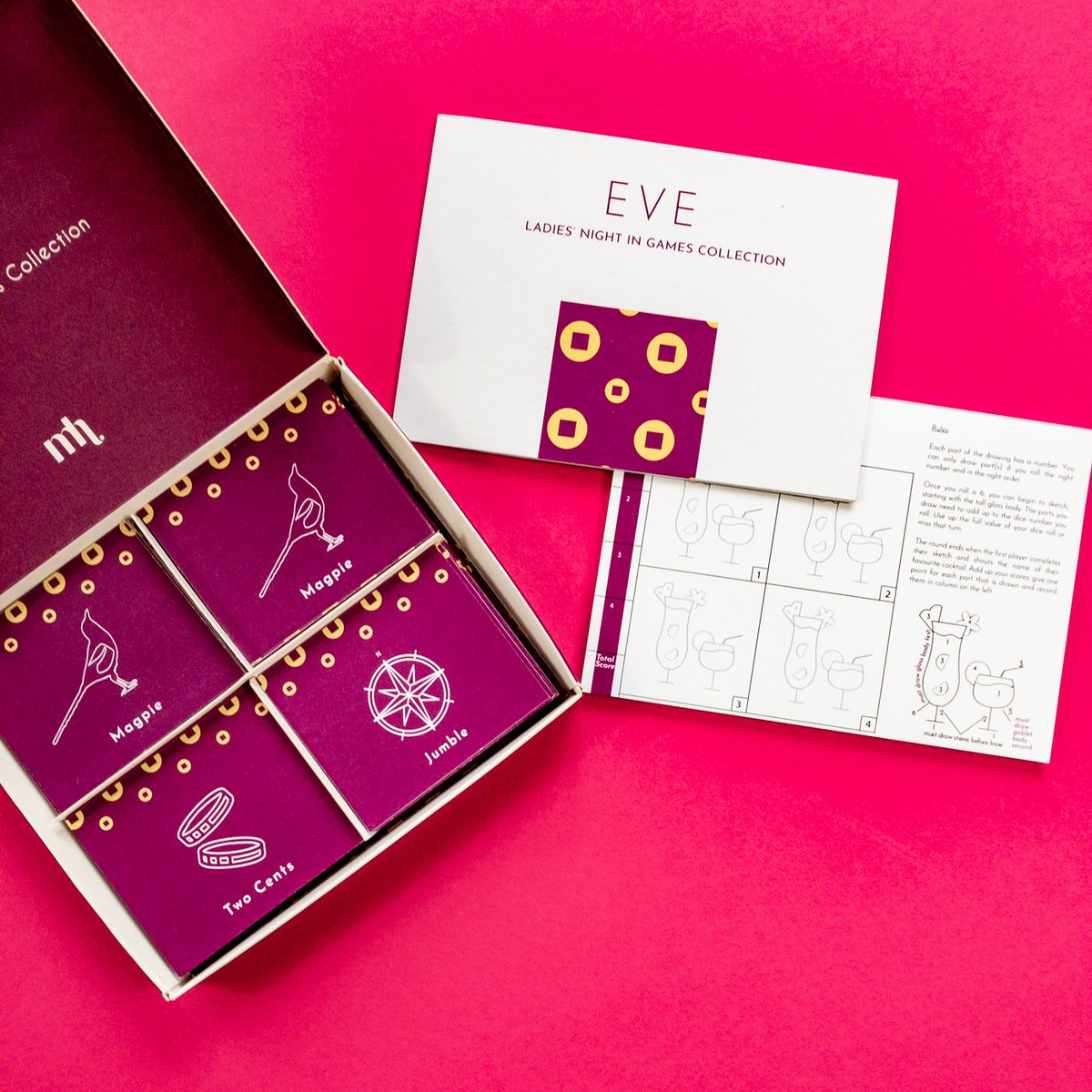 Eve 4-en-1 Ladies Night Games