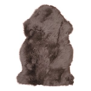 Lambskin - Real Lambskin, Brown - 50x85 cm