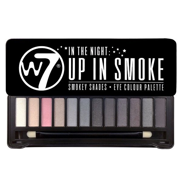 Paleta de maquillaje de 12 colores Up in the Smoke - W7