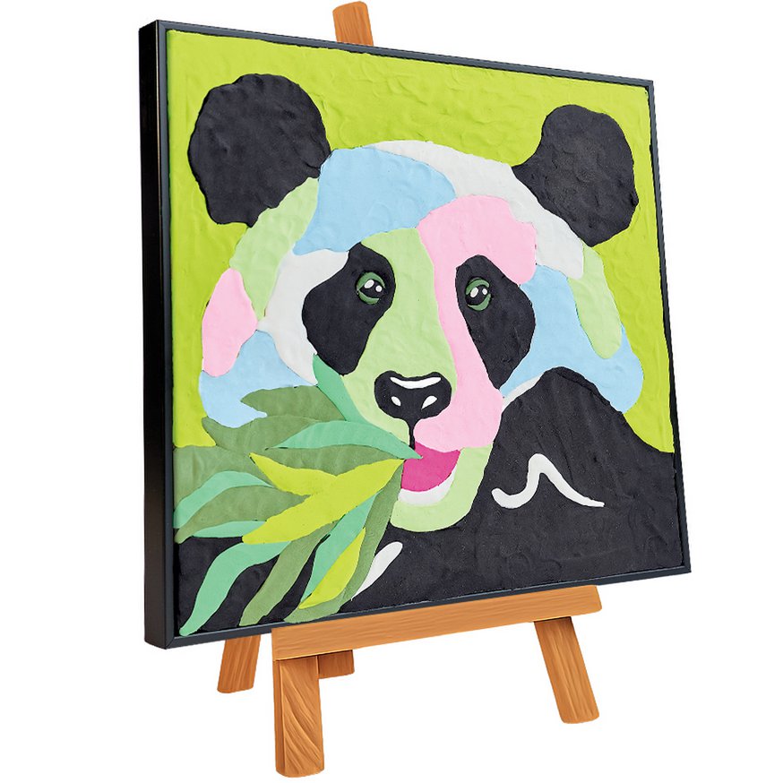 Okto Sansekunst Farve efter tal - Dyr - Panda