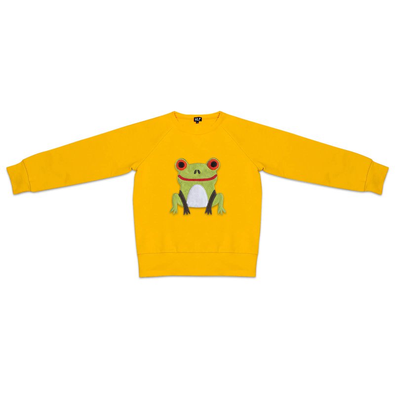 Frø sweatshirt til børn