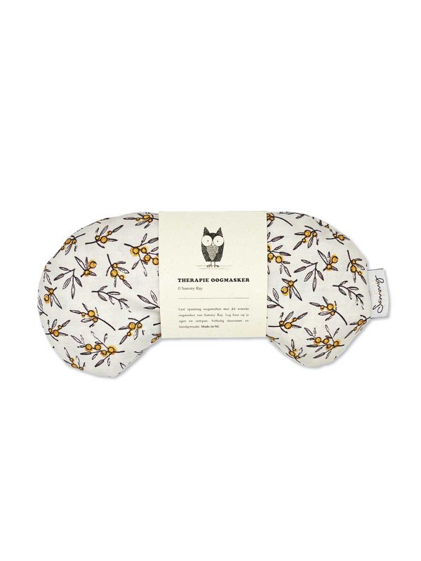 Heating cushion - Cherry stone eye mask - Blossom branch