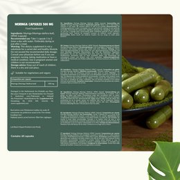 Moringa Capsules -  180 Capsules Valuepack