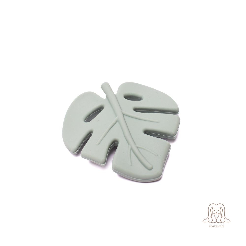 Massaggiagengive in silicone per bambini | FOGLIA Verde