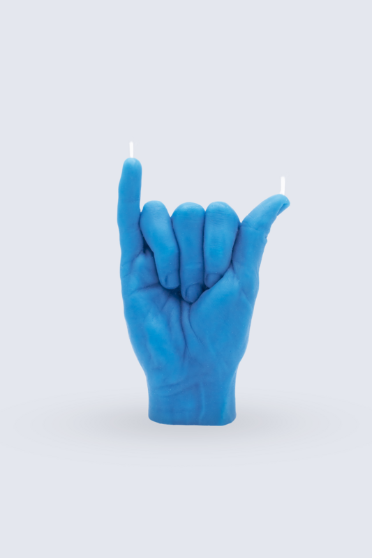Shaka Candle Blue