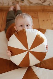 Almohada Patchwork “Caramelo Caramelo”