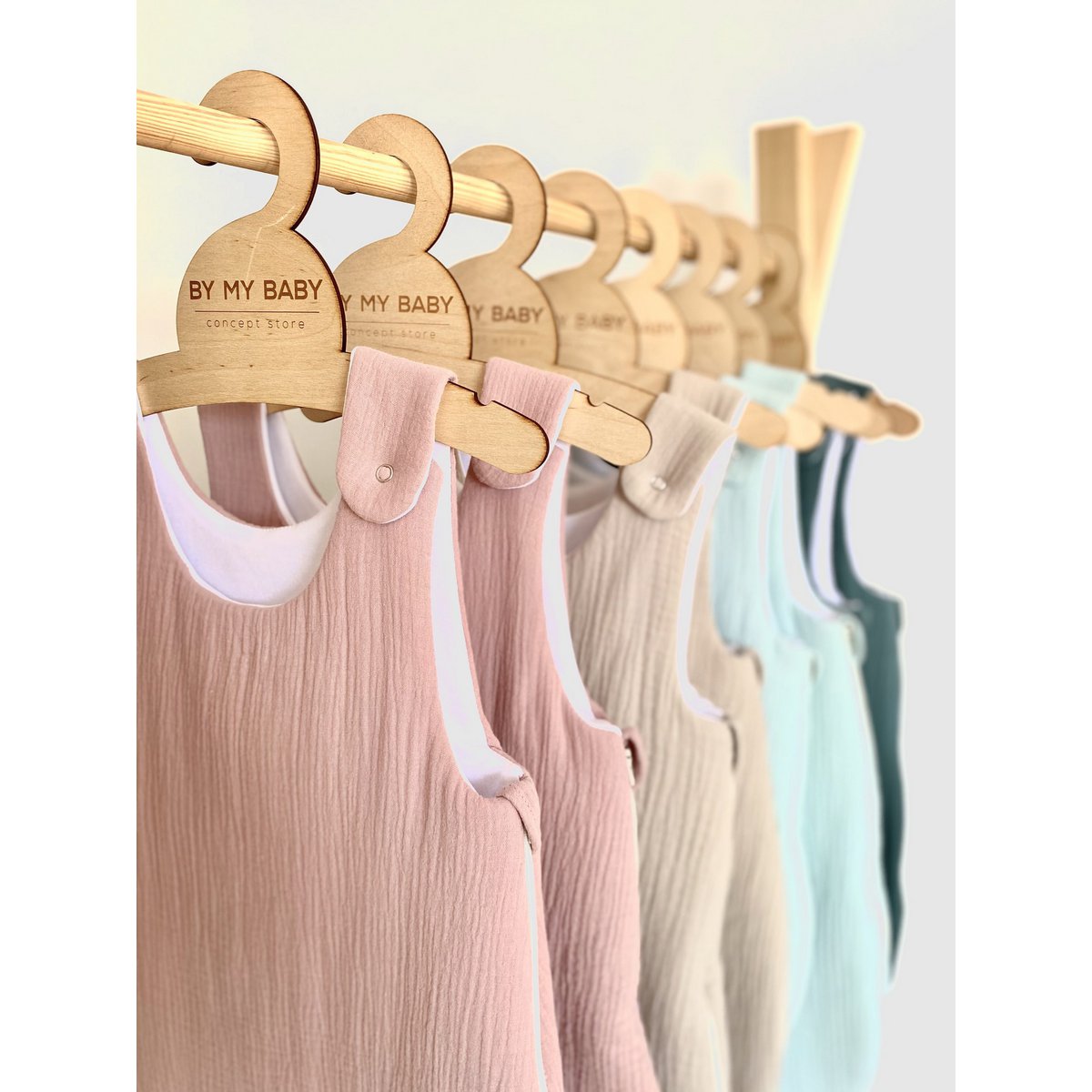 100% Muslin, OEKO -TEX Certyfied Cotton | Cozy Newborn Sleepingbag I Baby Wrap I Newborn Essentials