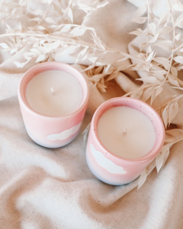 On Cloud Nine Mini Coffee Mug Candle