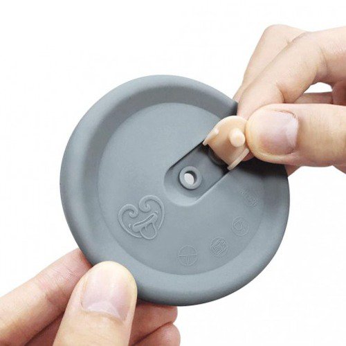 Haakaa 100% Natural Silicone Milk Collector 150ml + Gray Lid