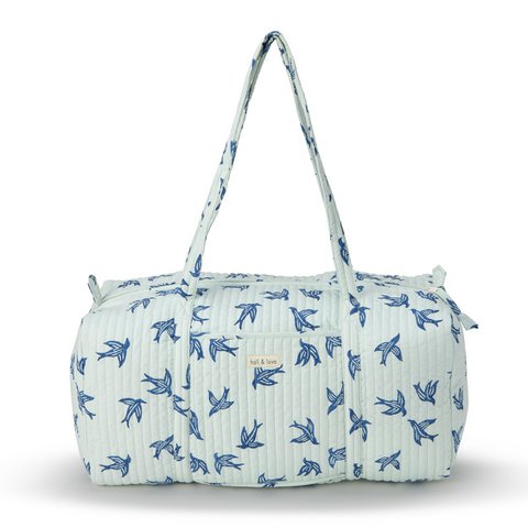 Große Reisetasche - Blauer Vogel