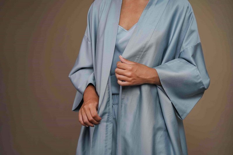 Pajamas: shirt + shorts Dream Touch Grey
