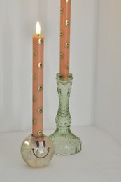 Candlestick Happy Brown