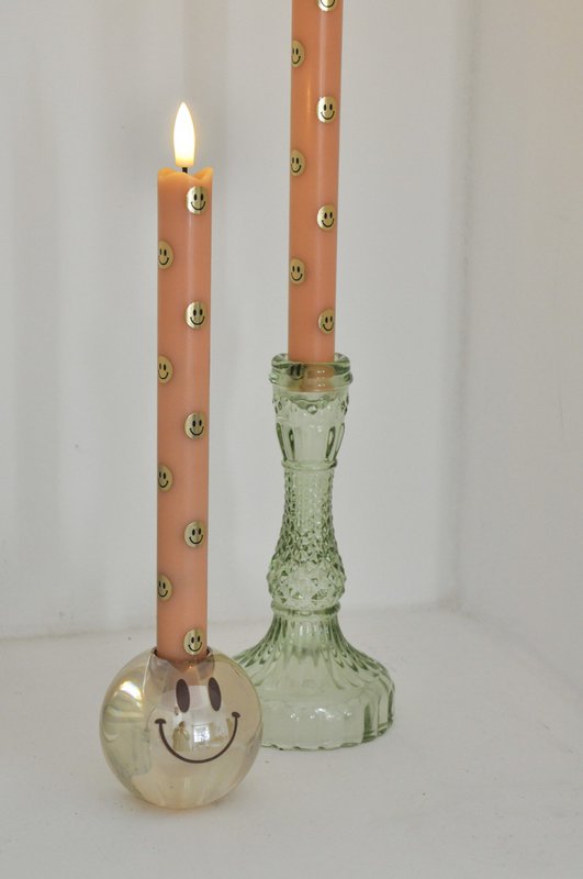 Candlestick Happy Brown