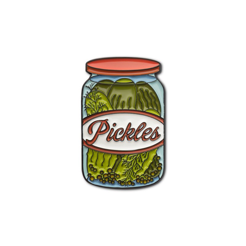 Emalje pin "pickle jar"
