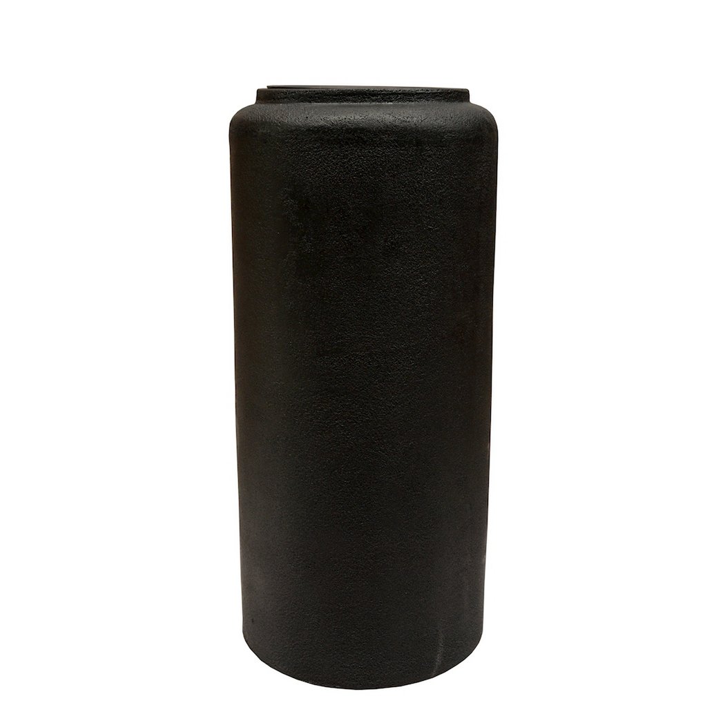 Horsens M rough black Ø37 x H80 cm