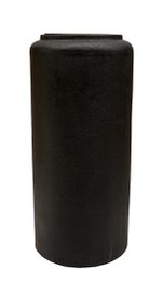 Horsens M rough black Ø37 x H80 cm