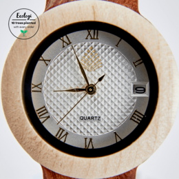Wooden Wrist Watch, Unique Gifts For Her, Womens Wristwatch, Giftable Accessories, Watch With Gift Box, Holiday Gifts For Her ~ The Hazel