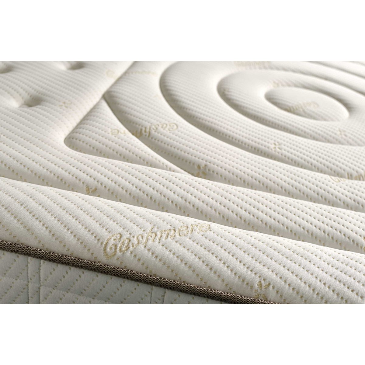 Cashmere Premier Viscosoft Matratze -White - Dicke: 27 cm - Moonia
