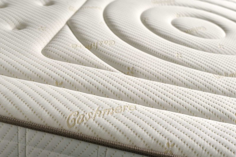 Cashmere Premier  Viscosoft Mattress -White - Thickness: 27 cm - Moonia