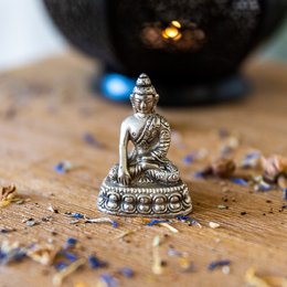 Buddha figur af messing
