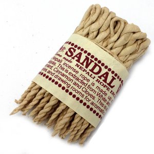 RopeI-03 - Pure Herbs Sandalwood & Spice Rope Incense