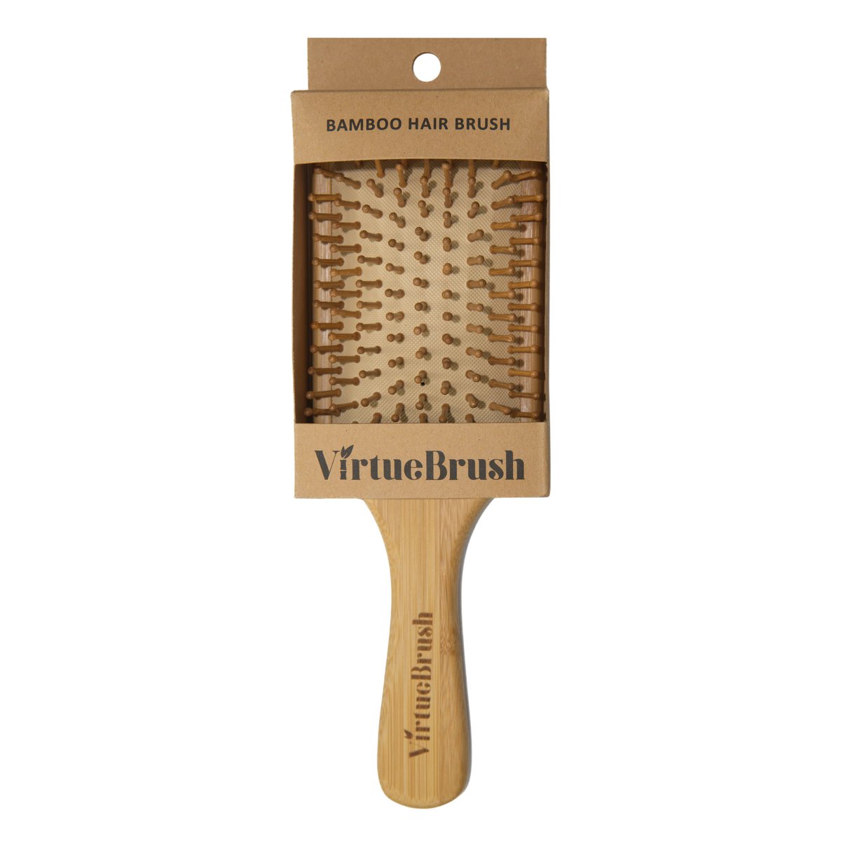 Brosse à cheveux en bambou