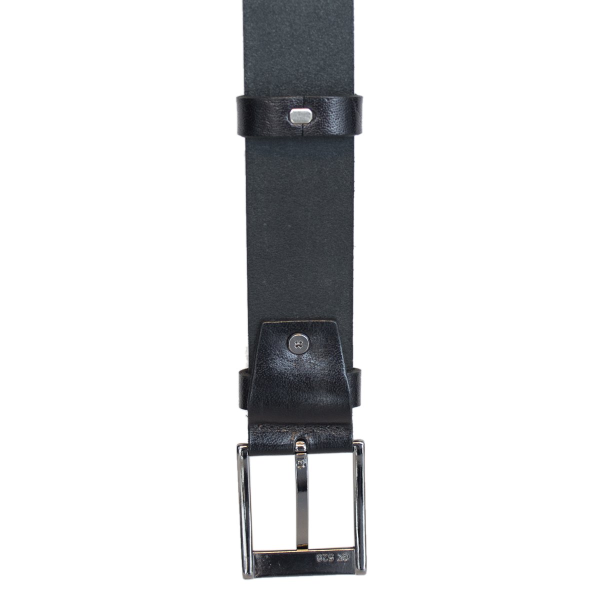 Leather Women's Belt Or Leather Men's Belt With Print Genuine Leather 4 cm Wide