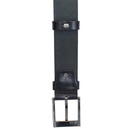Leder Damengürtel oder Leder Herrengürtel mit Aufdruck Echtes Leder 4 cm breit