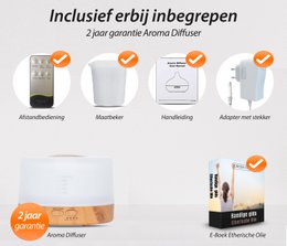 Happiness Pro - Jasne drewno - Dyfuzor zapachowy