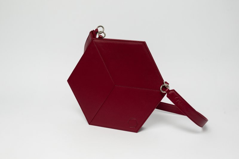 Flat Hexacube Red