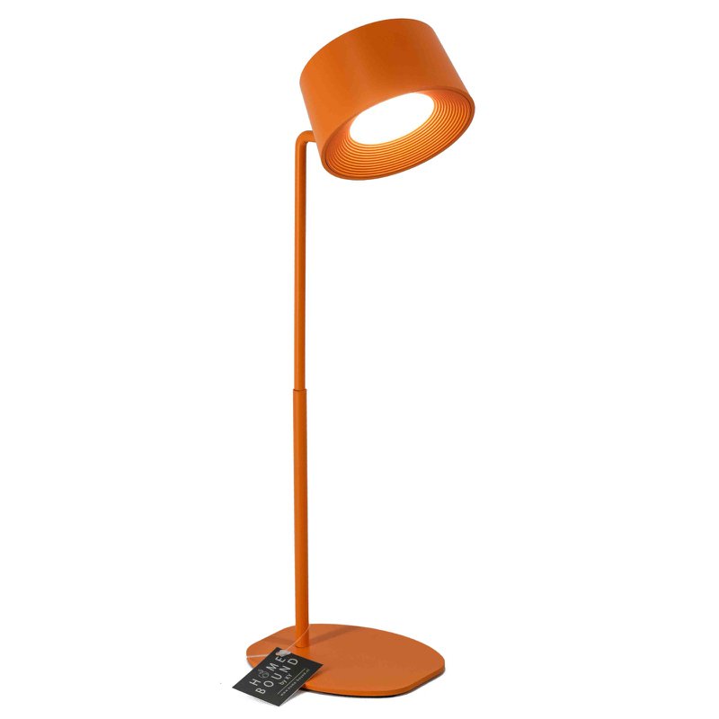Schreibtischlampe Design LED auf Batterie weiß, mit Wandmontage