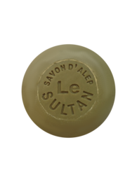 Round Mouled Aleppo soap 110 G