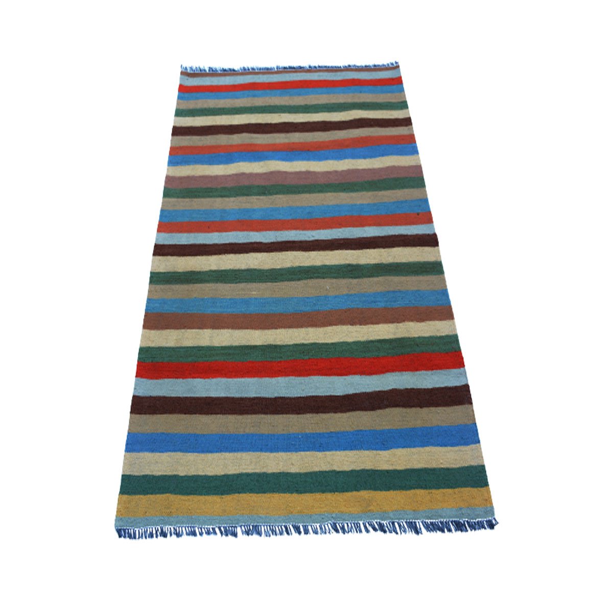 Nowoczesny dywan z kaktusa Kilim