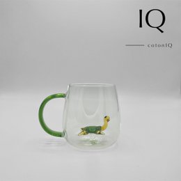 Glasskop med 3D-figur-turturtle-380 ml