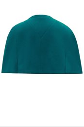 EU Stock Sabrina dunkelgrüner Vintage Comfy Cape Achselzucken