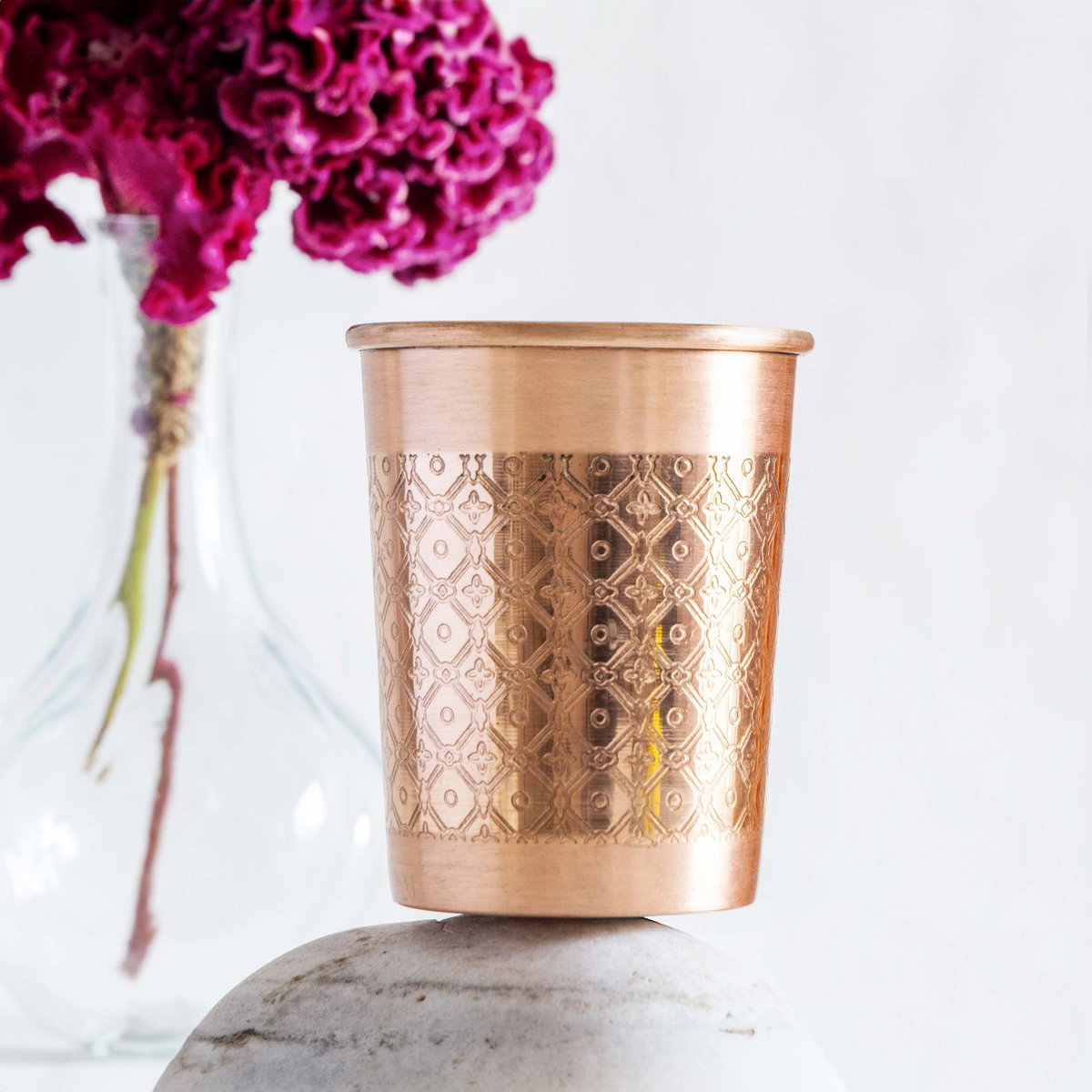 MOSAIC COPPER TUMBLER 300 ML 