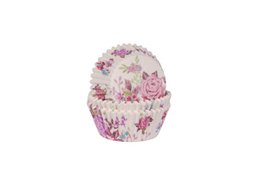 Papiers cupcake Flora 60 pcs Isabelle Rose