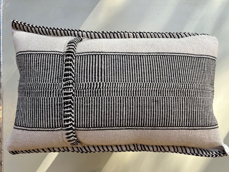 Cushion Azure - antracit creme